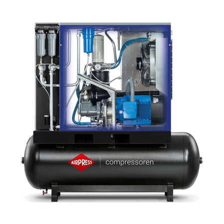Airpress Schroefcompressor EcoPower 20D Combi Dry 10 bar 20 pk/15 kW 2268 l/min 500 l