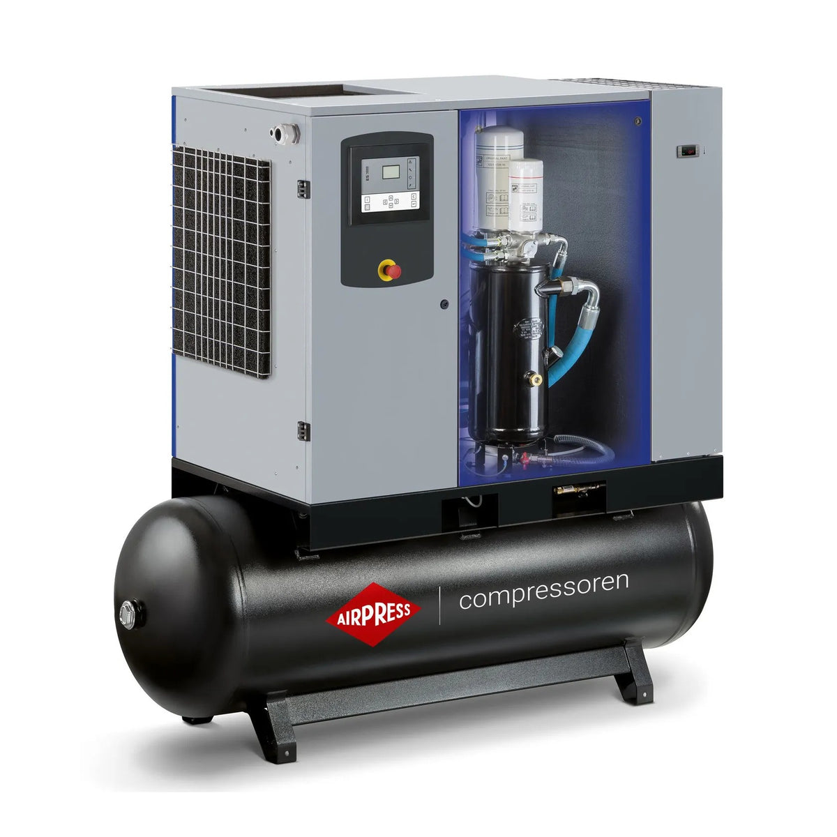 Airpress Schroefcompressor EcoPower 20D Combi Dry 10 bar 20 pk/15 kW 2268 l/min 500 l