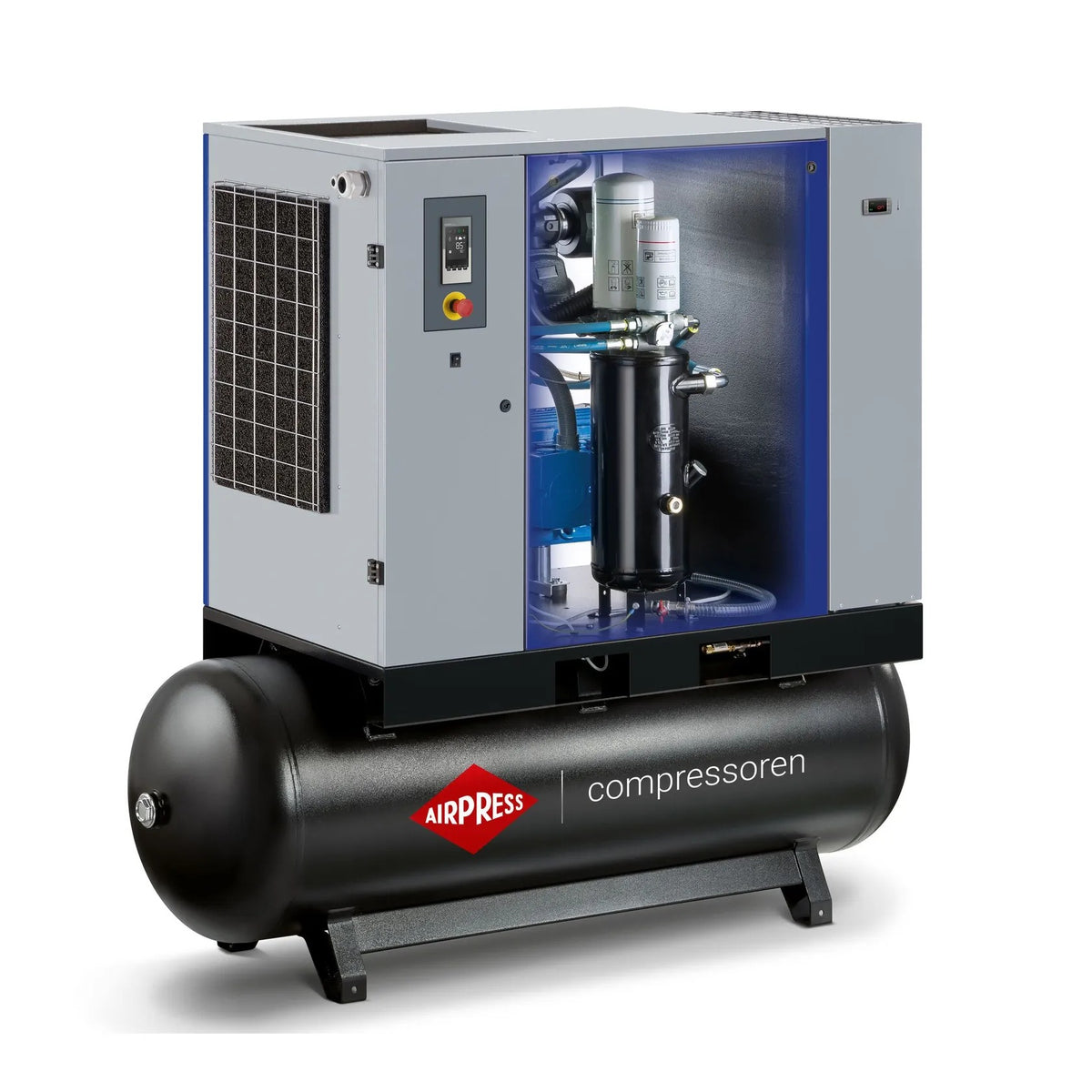 Airpress Schroefcompressor EcoPower 20B Combi Dry 10 bar 20 pk/ 15 kW 2310 l/min 500 l