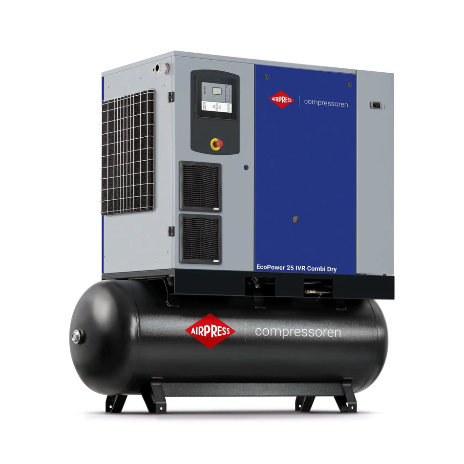 Airpress Schroefcompressor EcoPower 25B Combi Dry 10 bar 25 pk/18.5 kW 2700 l/min 500 l