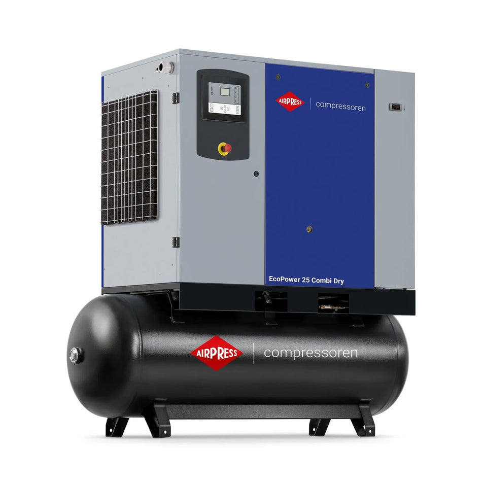 Airpress Schroefcompressor EcoPower 25D Combi Dry 10 bar 25 pk/18.5 kW 2922 l/min 500 l