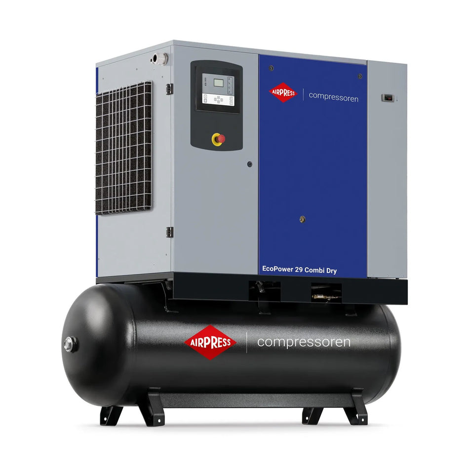 Airpress Schroefcompressor EcoPower 30D Combi Dry 10 bar 30 pk/22 kW 3294 l/min 500 l