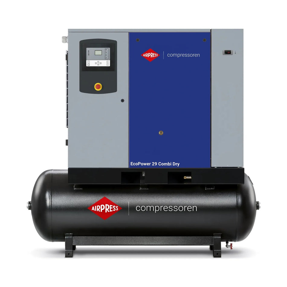 Airpress Schroefcompressor EcoPower 30D Combi Dry 10 bar 30 pk/22 kW 3294 l/min 500 l