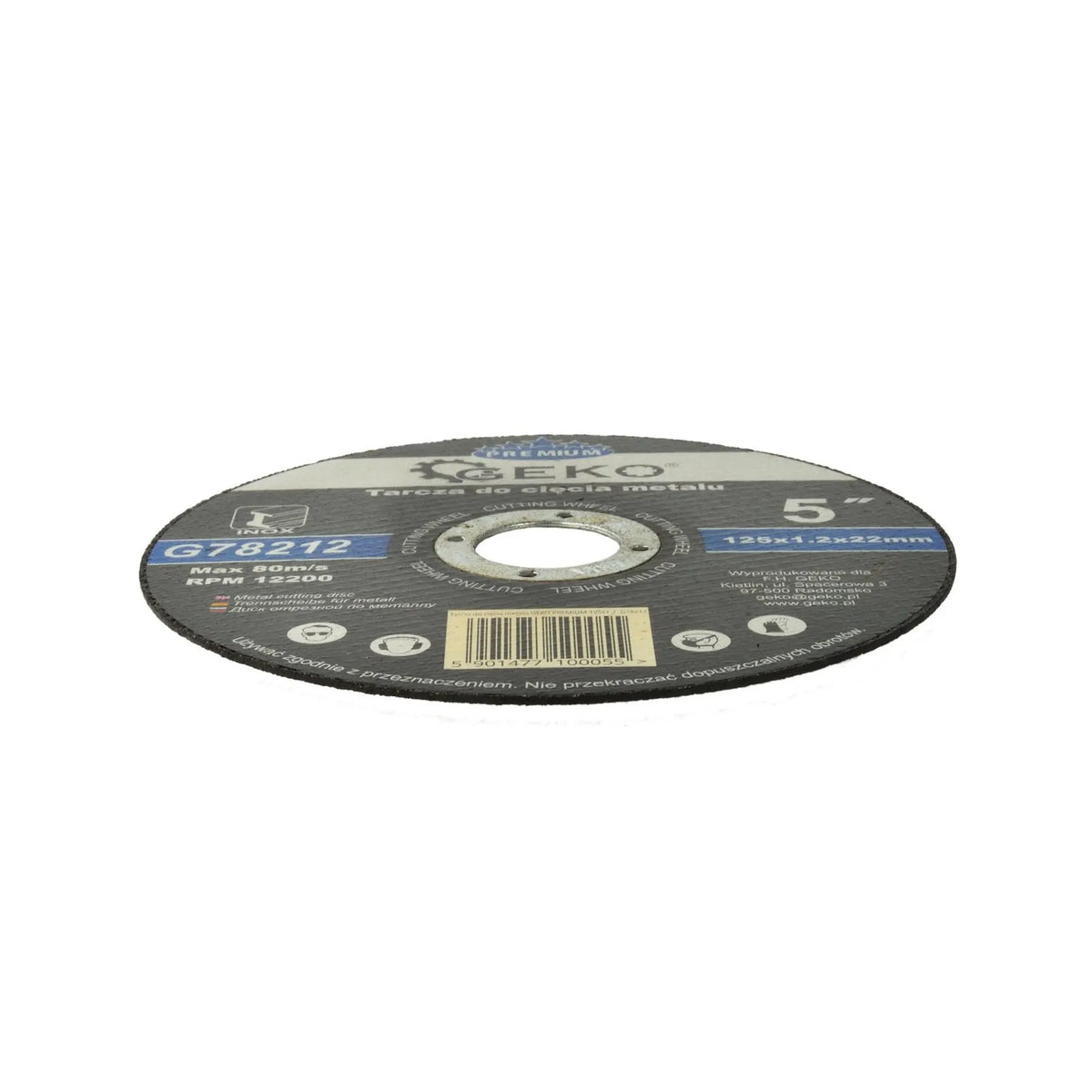 GEKO Metaalzaagblad Premium 125x1,2x22,2mm