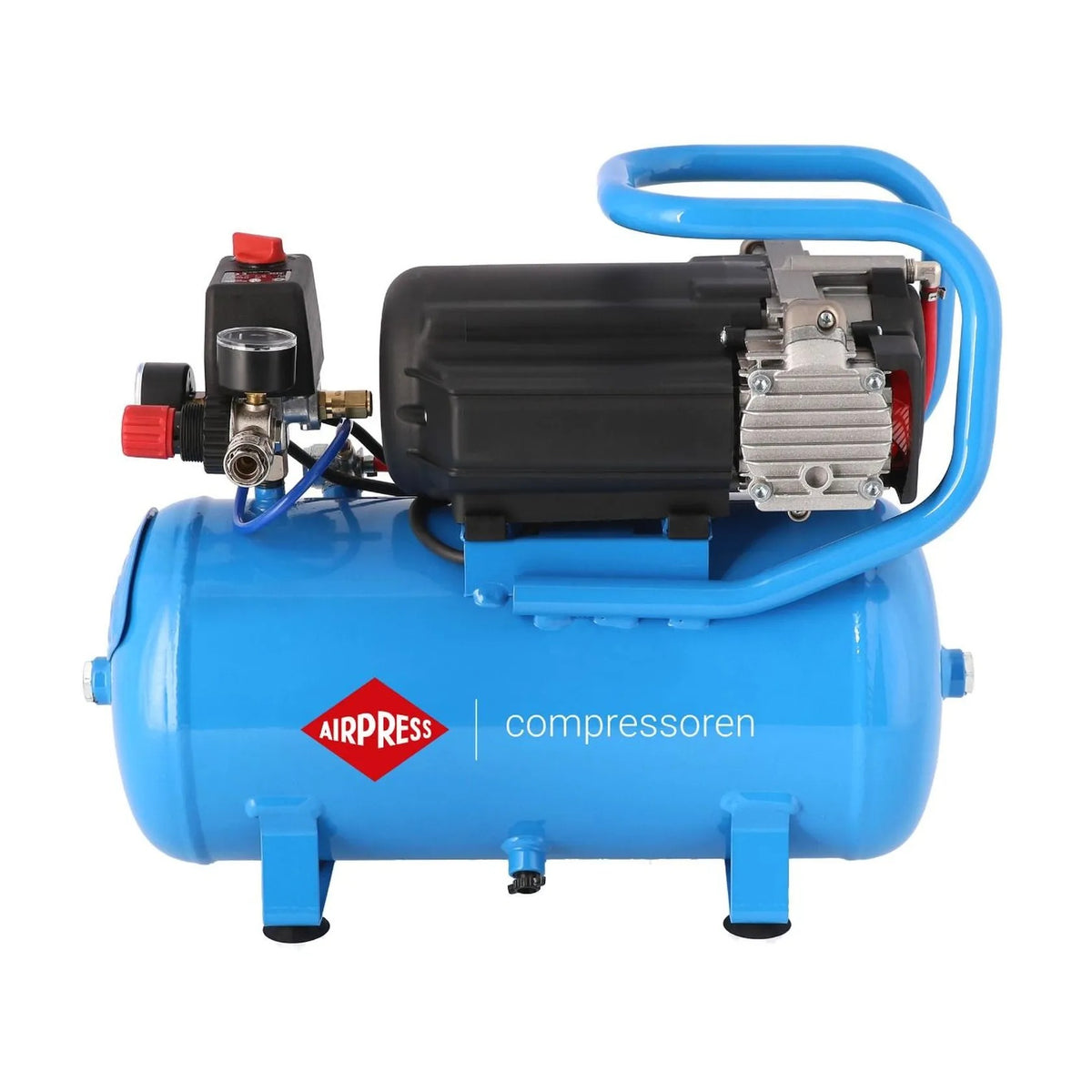 Airpress Stille Olievrije Compressor LMO 15-210 10 bar 0.75 pk/0.55 kW 125 l/min 15 l
