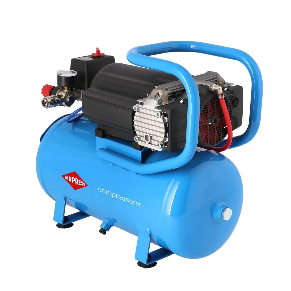 Airpress Stille Olievrije Compressor LMO 15-210 10 bar 0.75 pk/0.55 kW 125 l/min 15 l