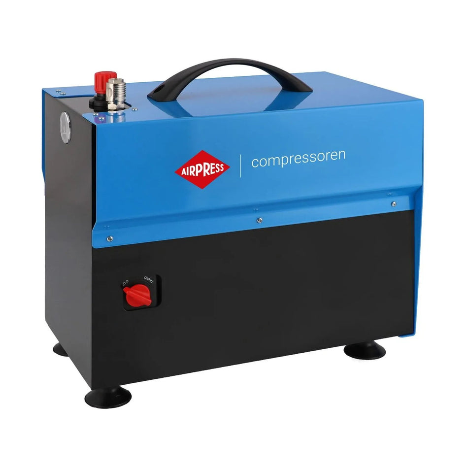 Airpress Stille Olievrije Compressor LMO 5-210 10 bar 0.75 pk/0.55 kW 168 l/min 5 l