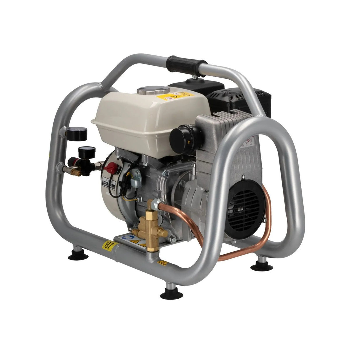 Airpress Draagbare benzinecompressor BM 2.5-275 (HONDA GP160) 10 bar 4.8 pk/3.6 kW 147 l/min 2.5 l