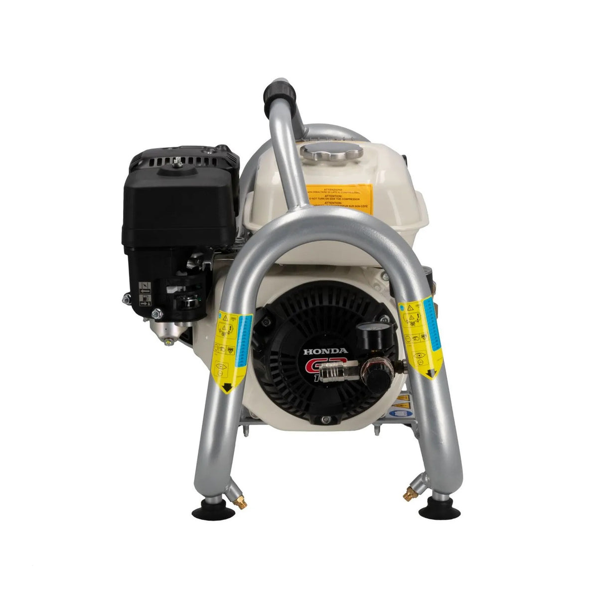 Airpress Draagbare benzinecompressor BM 2.5-275 (HONDA GP160) 10 bar 4.8 pk/3.6 kW 147 l/min 2.5 l