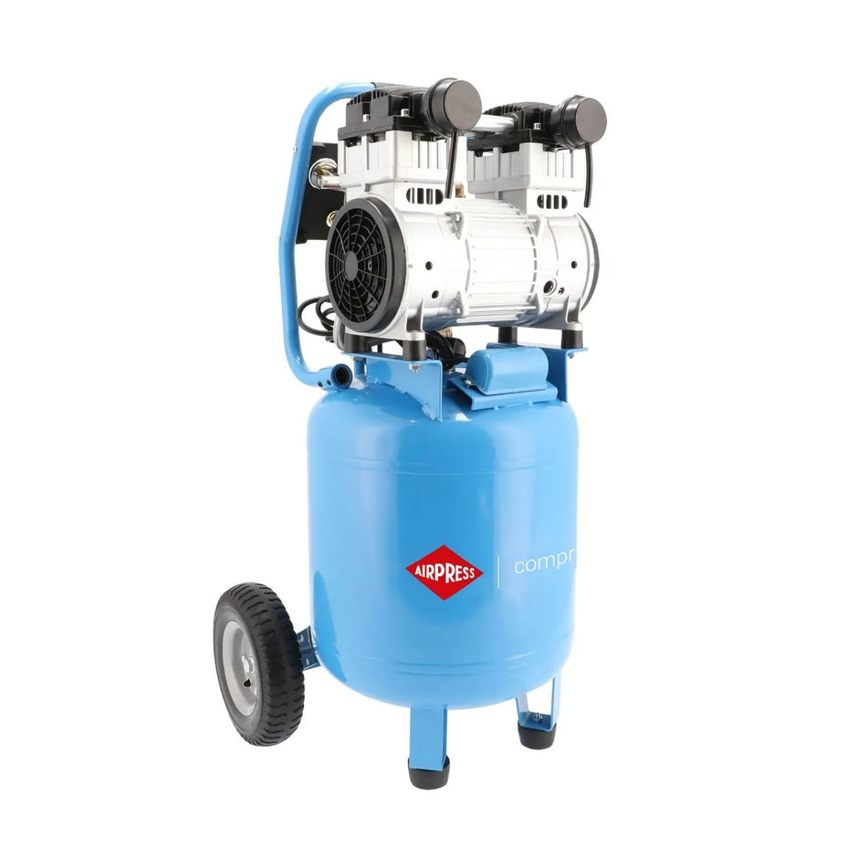 Airpress Stille olievrije staande compressor LMVO 40-250 8 bar 2 pk/1.5 kW 150 l/min 38 l