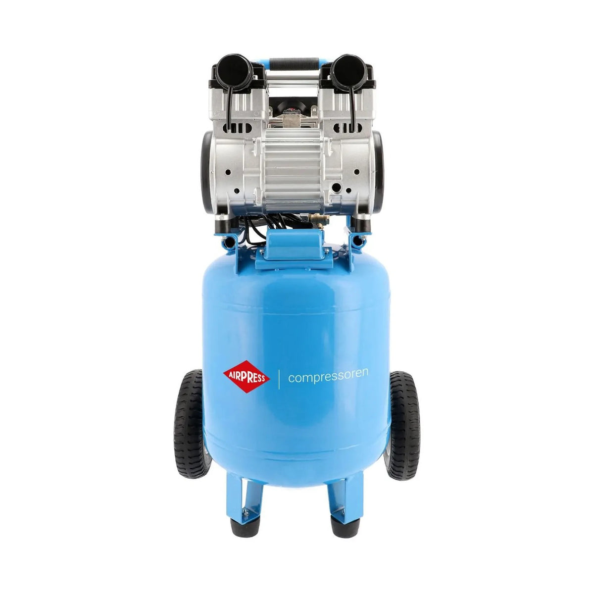 Airpress Stille olievrije staande compressor LMVO 40-250 8 bar 2 pk/1.5 kW 150 l/min 38 l