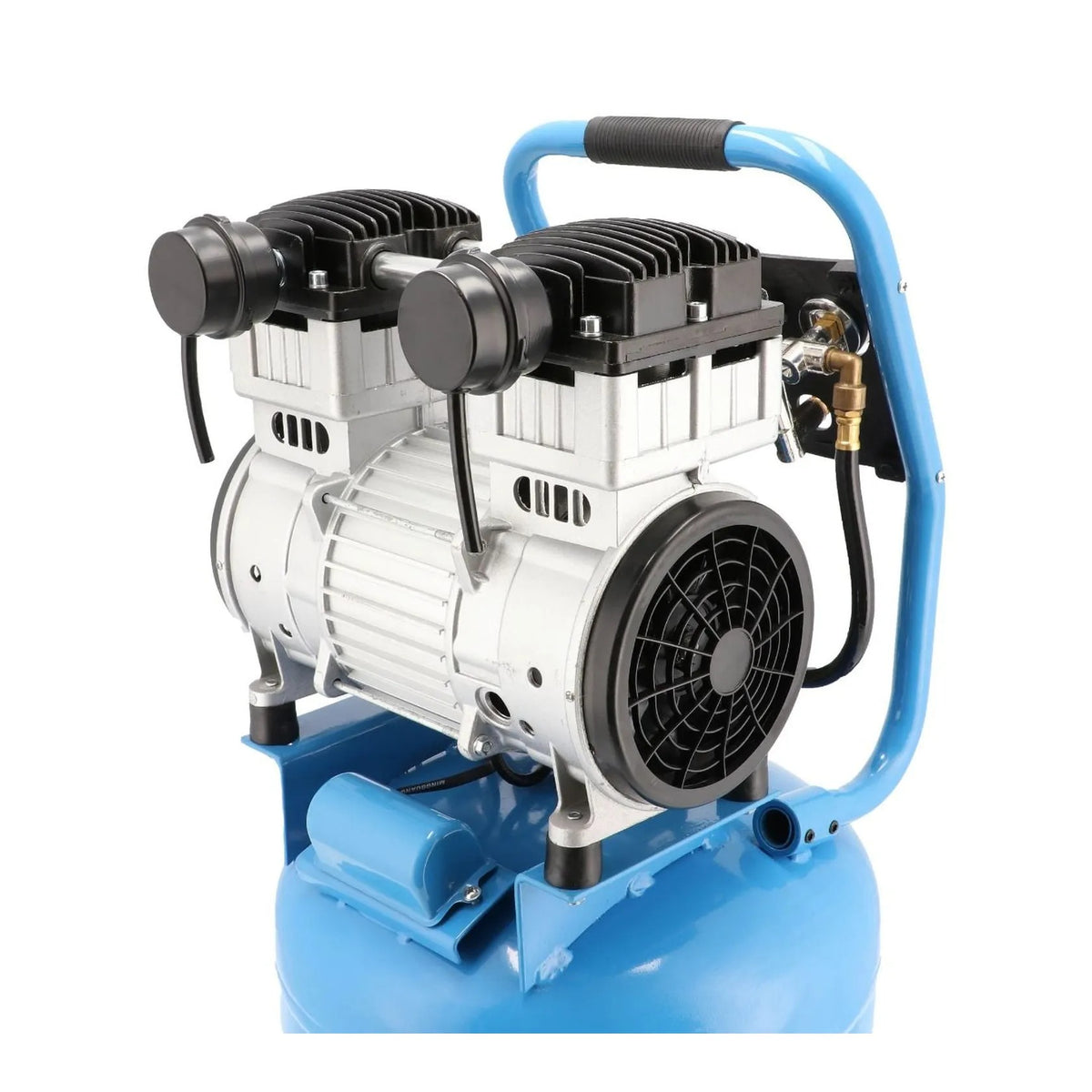 Airpress Stille olievrije staande compressor LMVO 40-250 8 bar 2 pk/1.5 kW 150 l/min 38 l