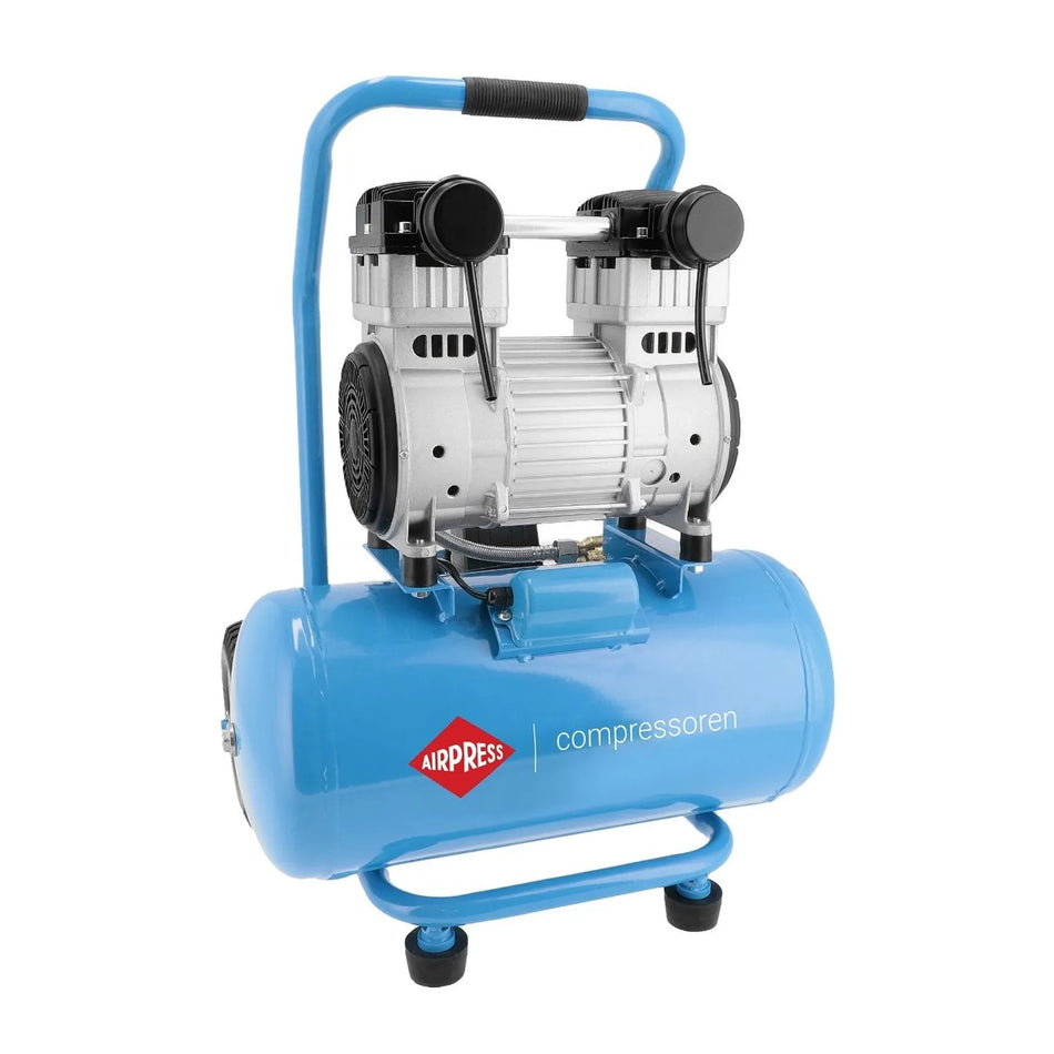 Airpress Stille olievrije compressor LMO 25-250 8 bar 2 pk/1.5 kW 150 l/min 24 l