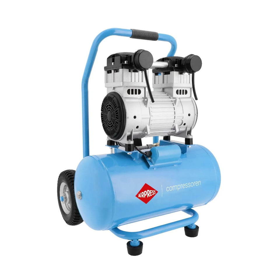 Airpress Stille olievrije compressor LMO 25-250 8 bar 2 pk/1.5 kW 150 l/min 24 l