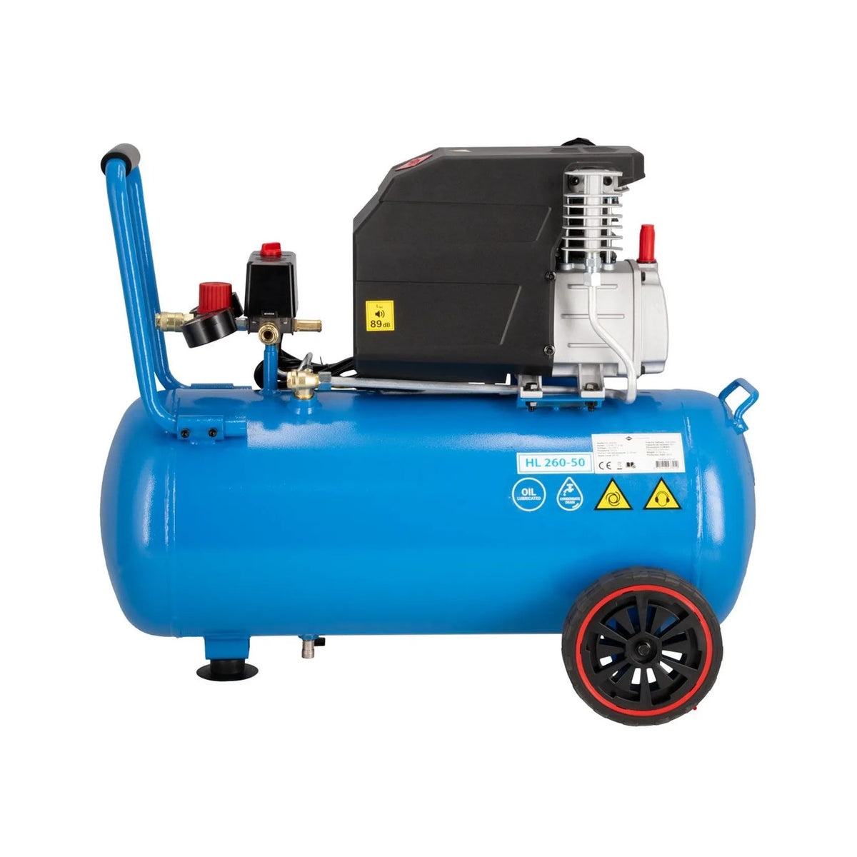 Airpress Compressor HL 260-50 8 bar 2 pk/1.5 kW 206 l/min 50 l
