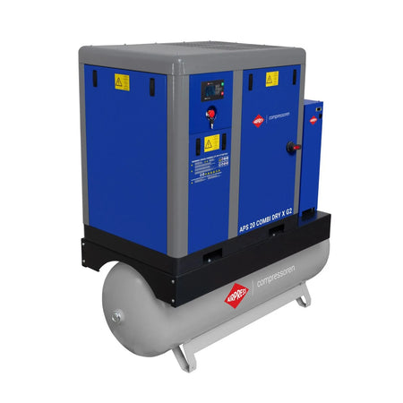 Airpress Schroefcompressor APS 20 Combi Dry X G2 10 bar 20 pk/15 kW 1900 l/min 500 l