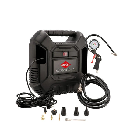 Airpress Olievrije compressor HLO 180 met accessoires 8 bar 150 l/min