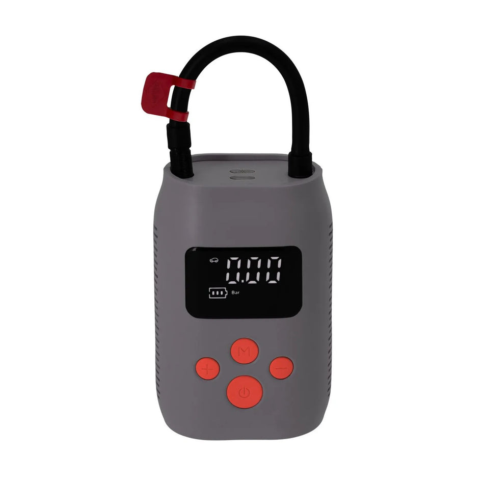Airpress Mini olievrije en stille accu compressor met powerbank en zaklamp LMO 25 4000 mAh 5V 8 bar 25 l/min