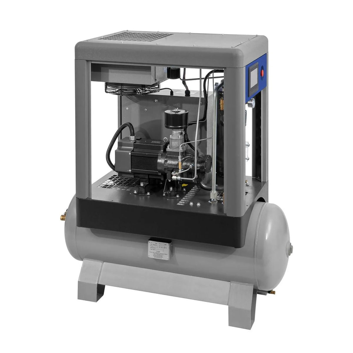 Airpress Schroefcompressor APS 7.5 IVR Combi X 10 bar 7.5 pk/5.5 kW 170-760 l/min 200 l
