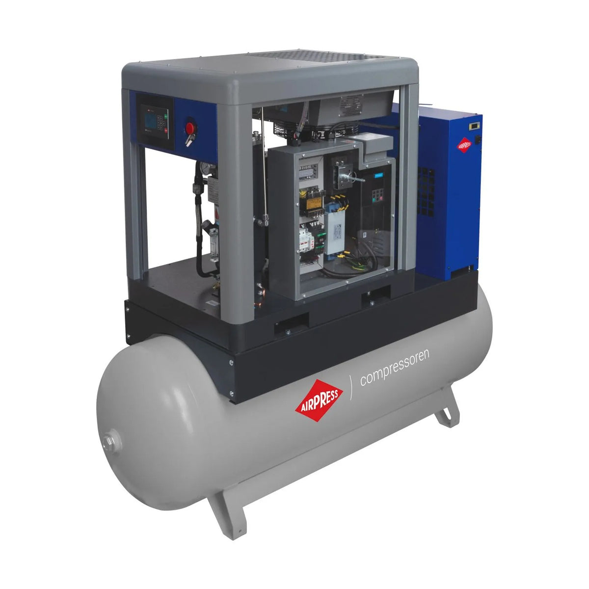 Airpress Schroefcompressor APS 7.5 500 Combi Dry X G2 10 bar 7.5 pk/5.5 kW 690 l/min 500 l
