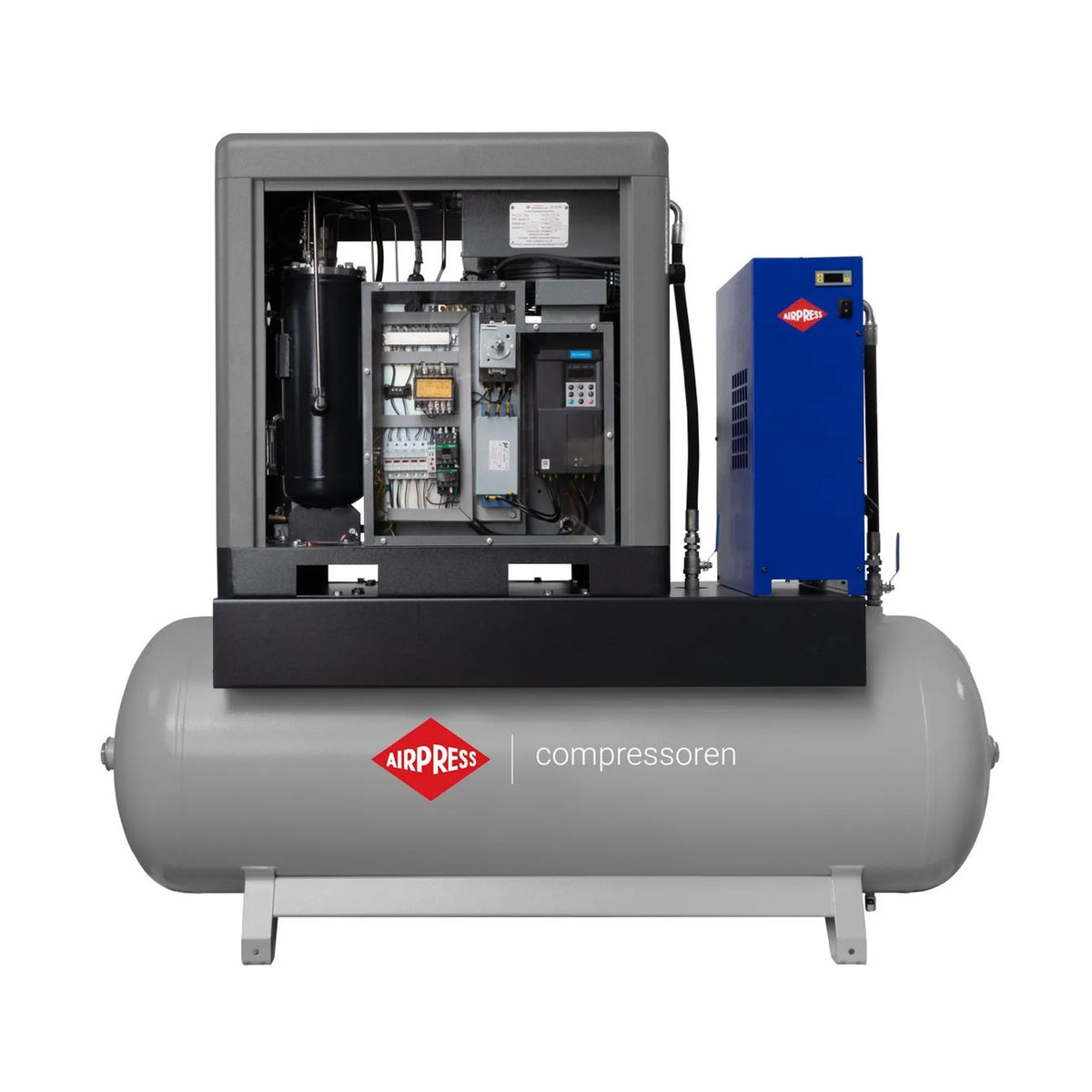 Airpress Schroefcompressor APS 7.5 500 Combi Dry X G2 10 bar 7.5 pk/5.5 kW 690 l/min 500 l