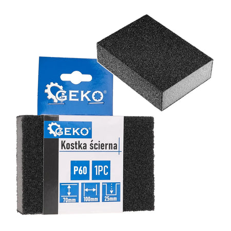 GEKO Foam Schuurblok 70x100x25mm Korrel 60