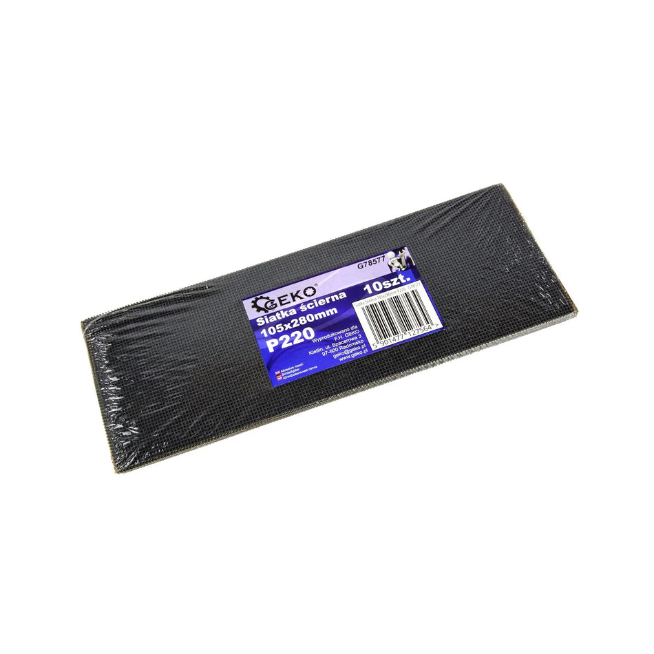 GEKO Schuurgaas siliconcarbide 105 x 280mm P220