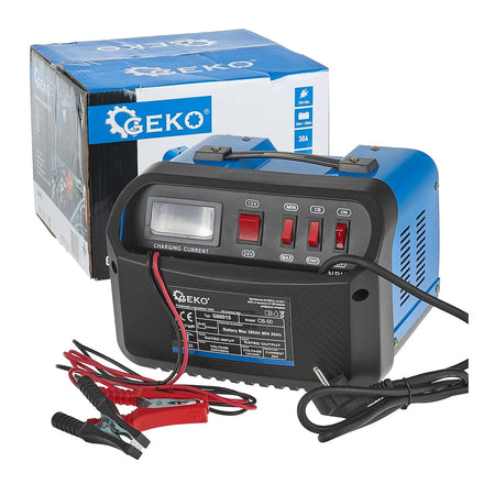 GEKO Batterijlader met jump-start functie 12/24V 30A voor accu 20-380Ah