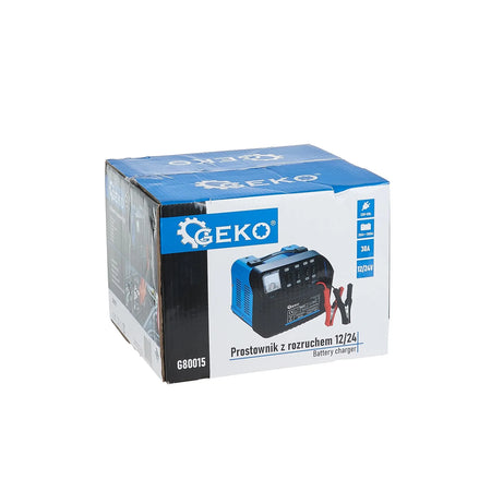 GEKO Batterijlader met jump-start functie 12/24V 30A voor accu 20-380Ah