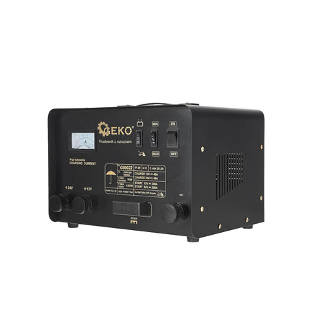 GEKO Acculader met motorstartfunctie 12/24V 200A