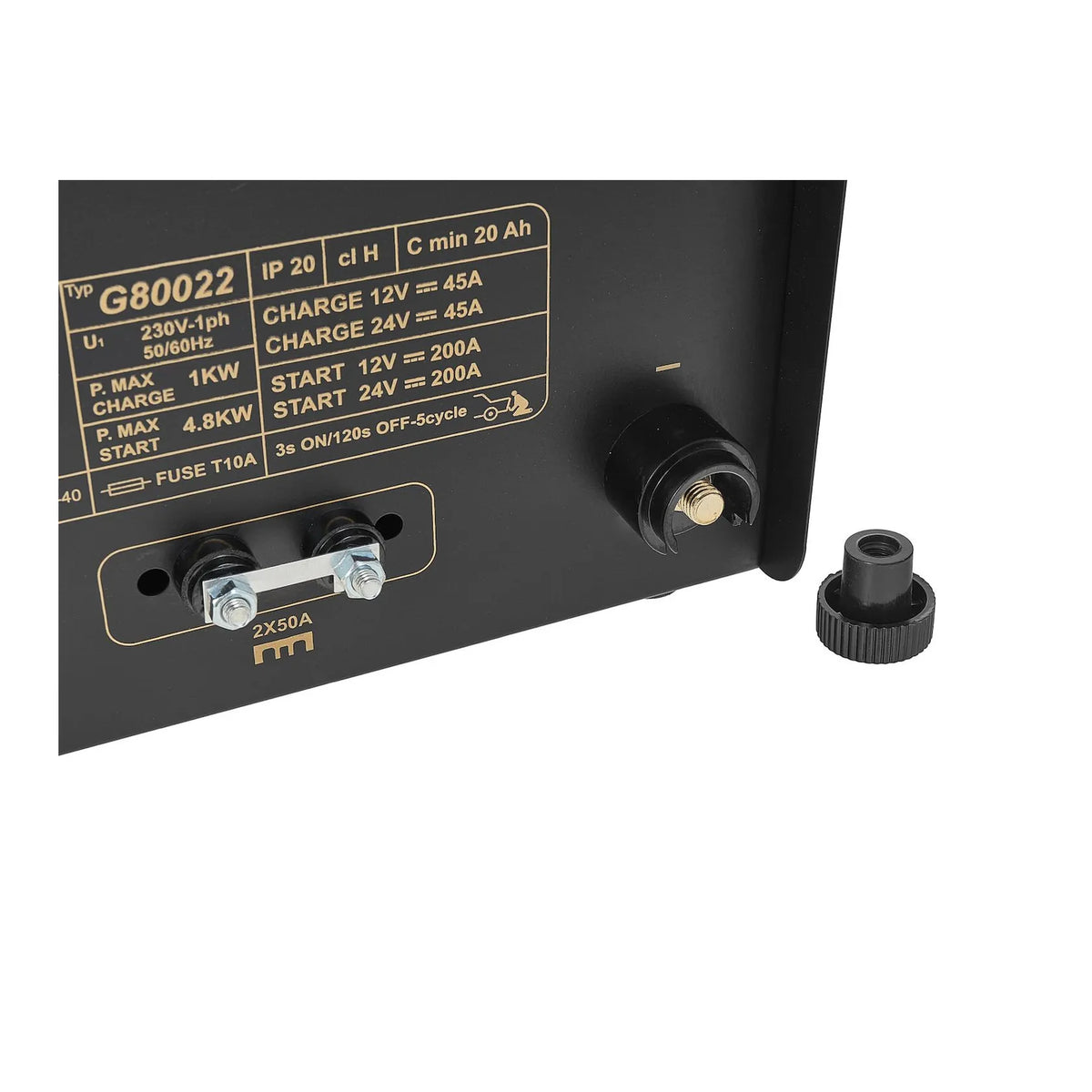 GEKO Acculader met motorstartfunctie 12/24V 200A