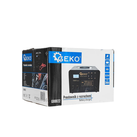 GEKO Acculader met motorstartfunctie 12/24V 200A