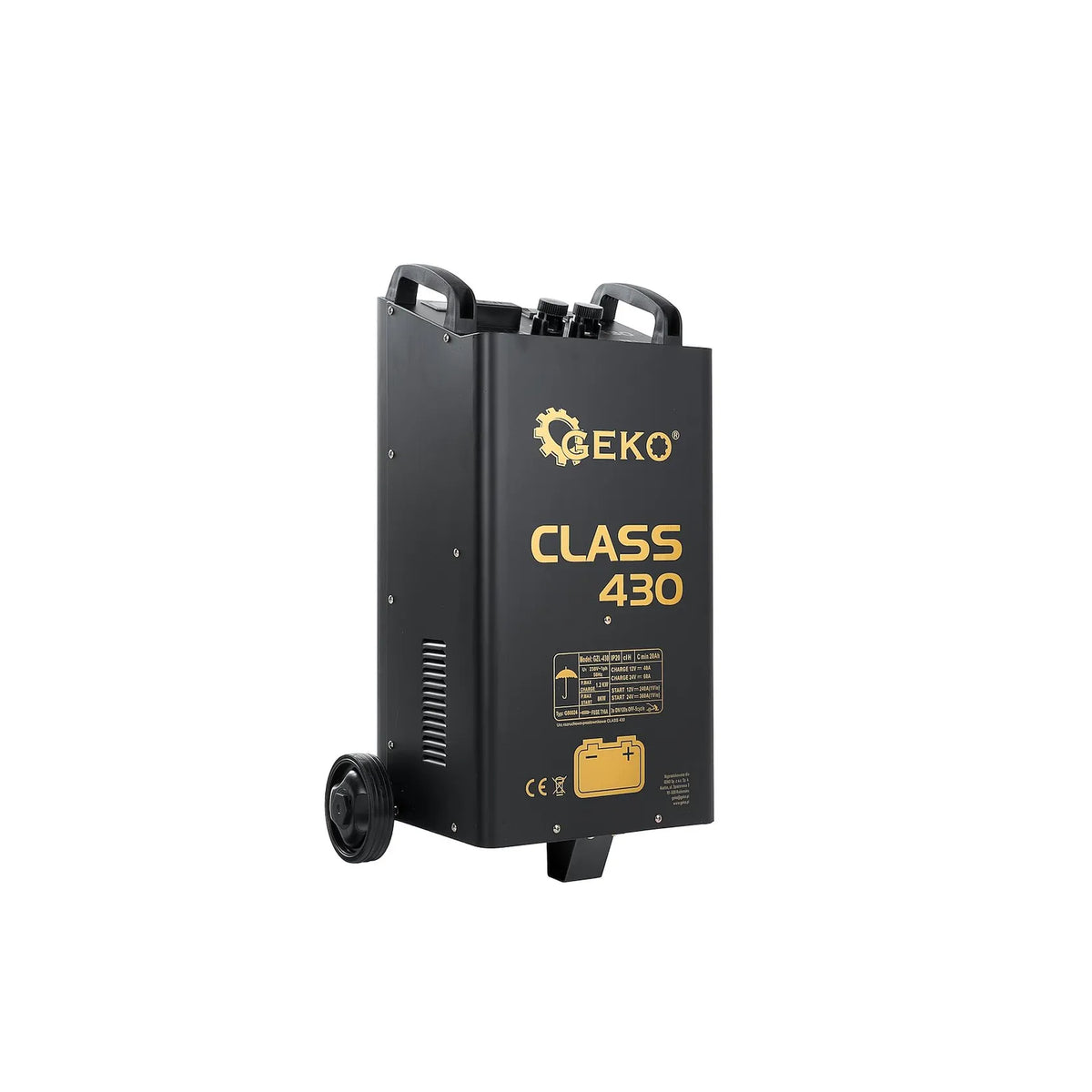 GEKO Acculader Class 430 voor 12/24V accu's tot 750Ah