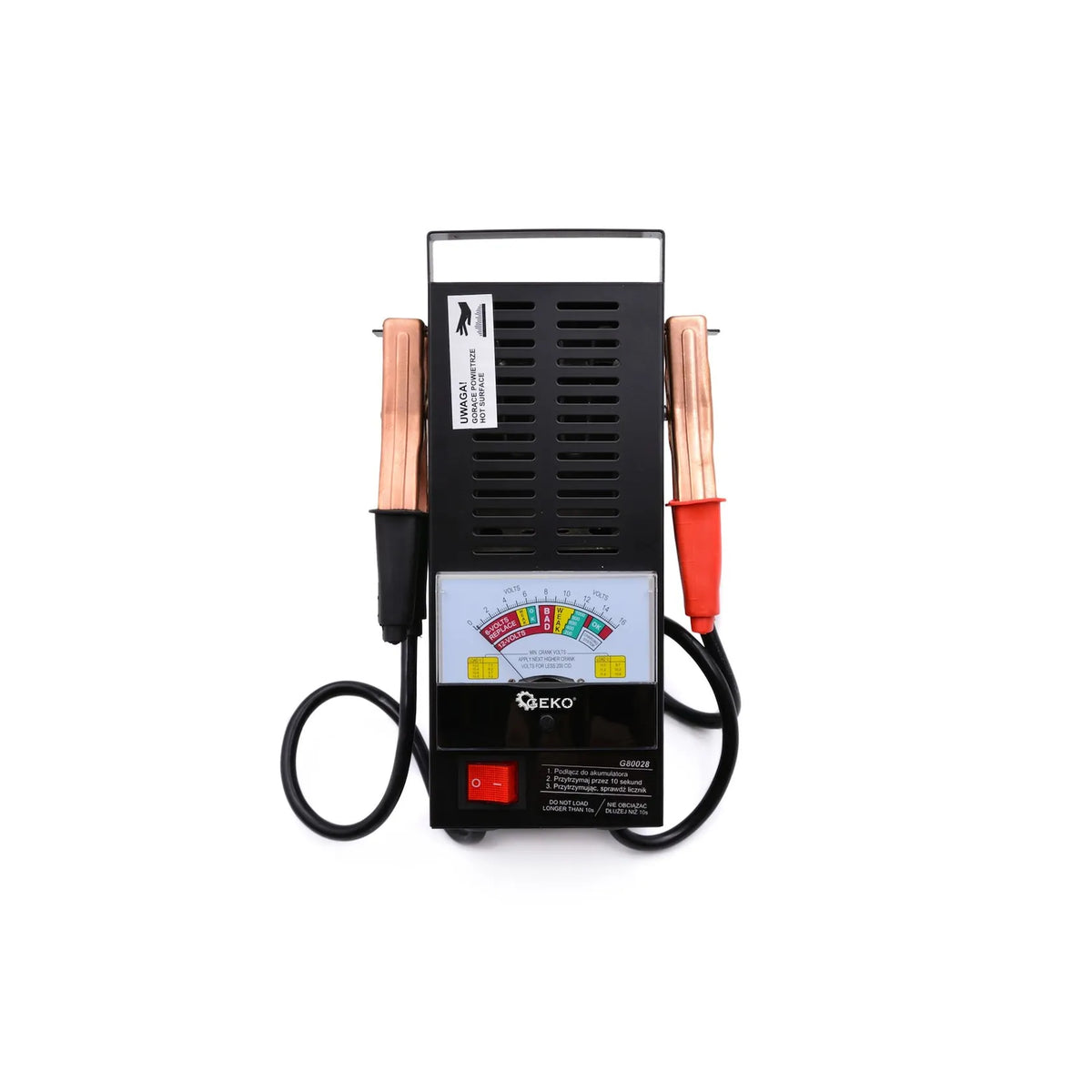 GEKO Analoge accutester 6/12V 100A met CCA meting
