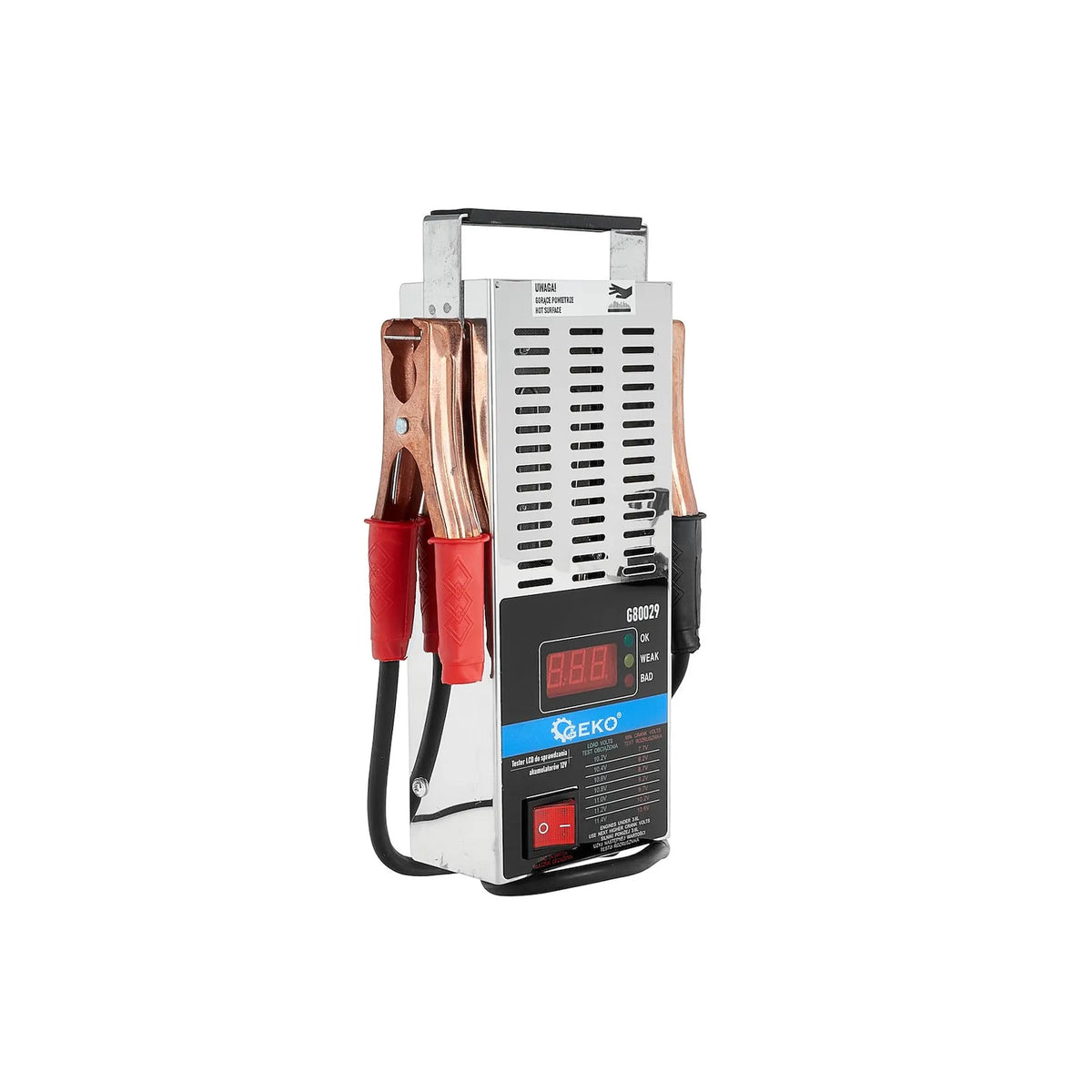GEKO Digitale batterijtester voor 12V accu's 125A