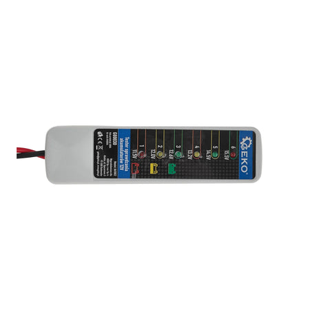 GEKO 12V Accu- en dynamotester met LED-indicator