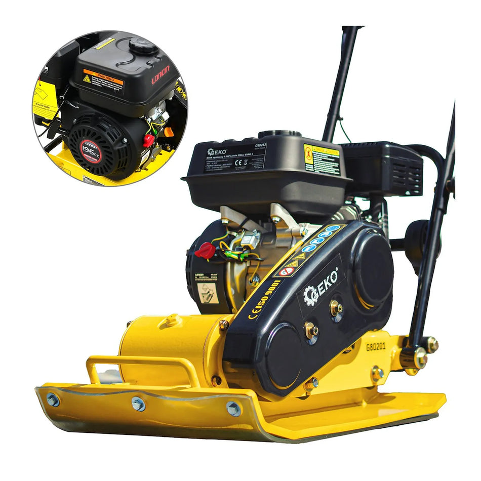 GEKO Trilstamper voor betonverdichting 77kg Loncin motor
