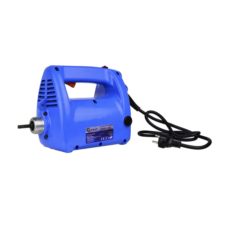 GEKO Elektrische Betontrilpoker 2200W 38mm met 4m Slang
