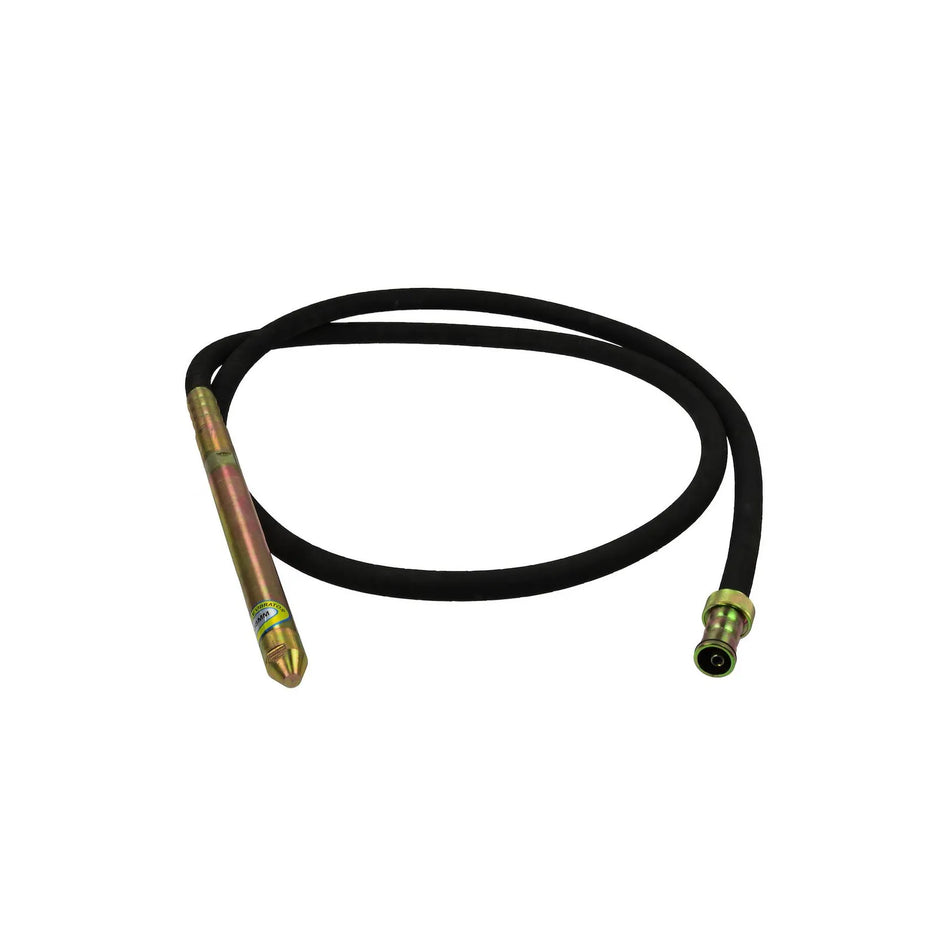 GEKO Stalen trilkop voor betontrilbuis 38mm x 4m