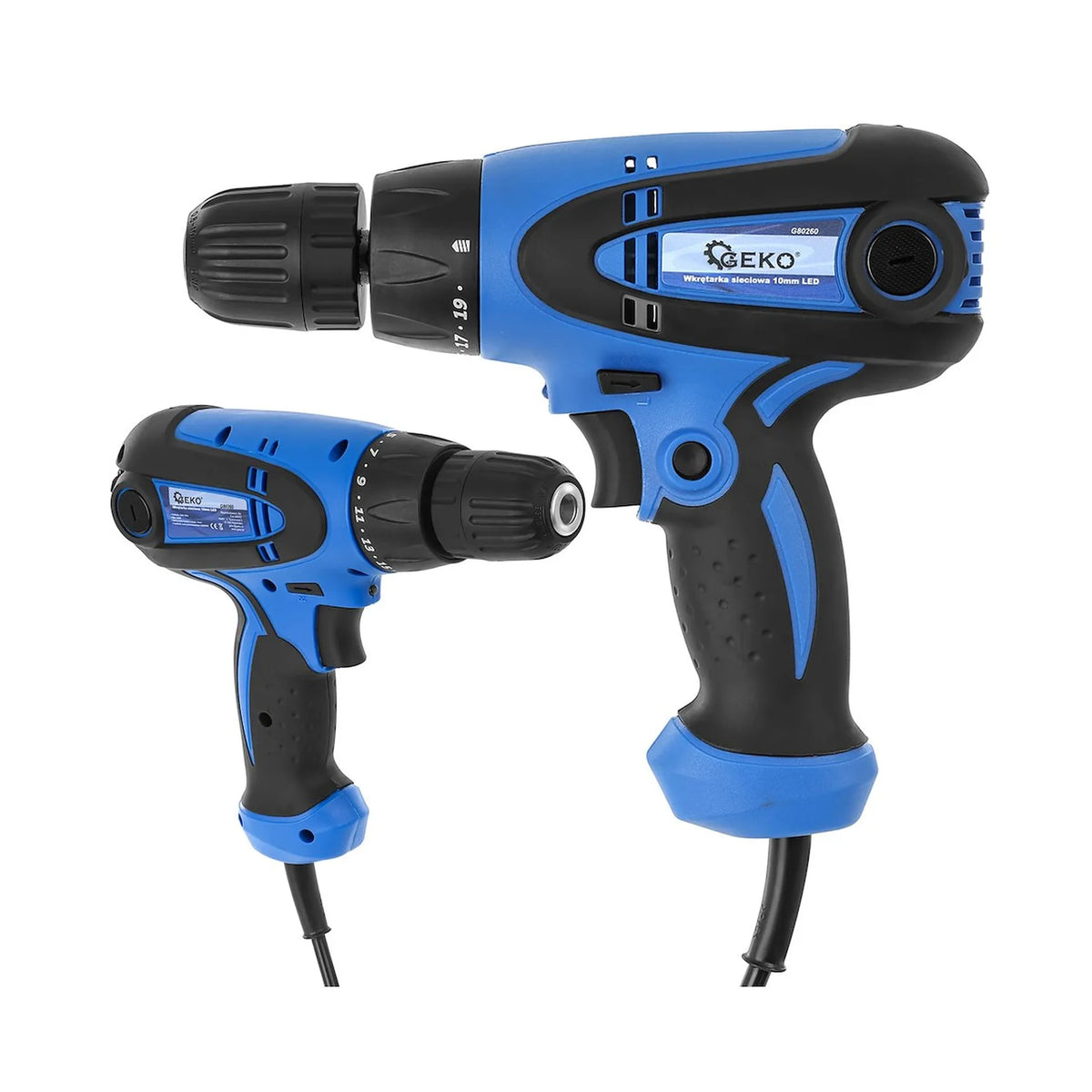 GEKO Boor-/Schroefmachine met LED 280W 230V