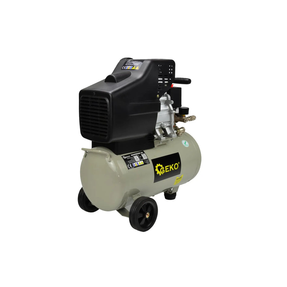 GEKO Luchtcompressor 24 liter olielubricated 8 bar 210 L/min