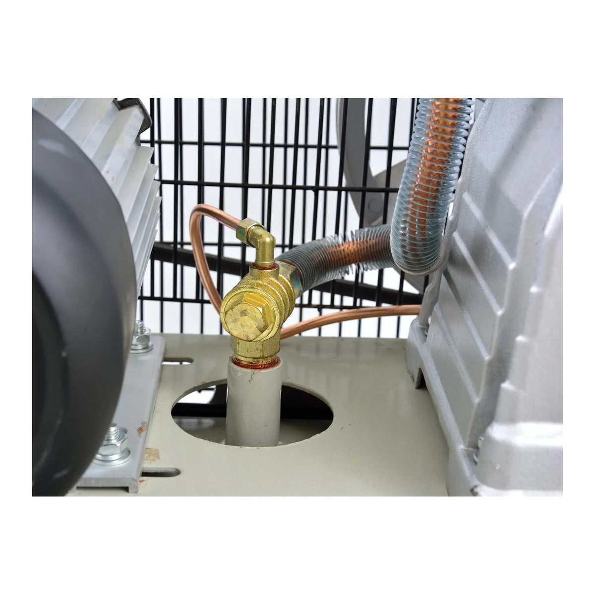 GEKO 100L oliegesmeerde luchtcompressor 9 bar 420 L/min