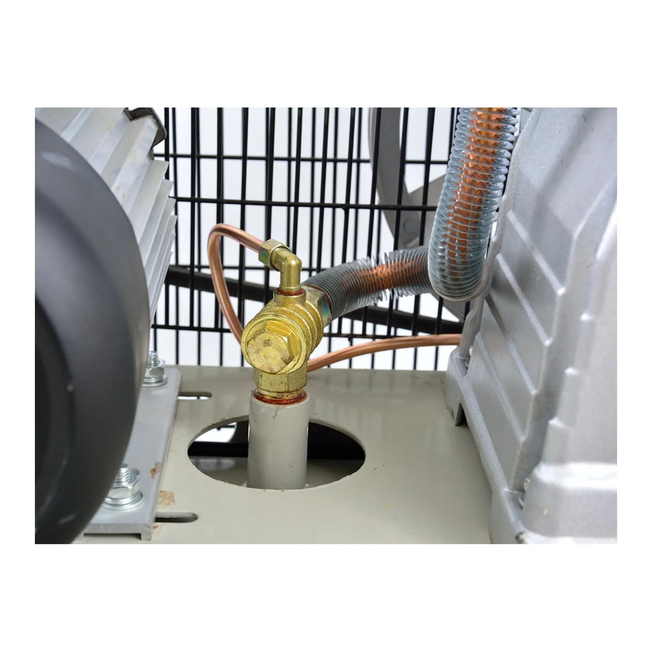 GEKO 100L oliegesmeerde luchtcompressor 9 bar 420 L/min