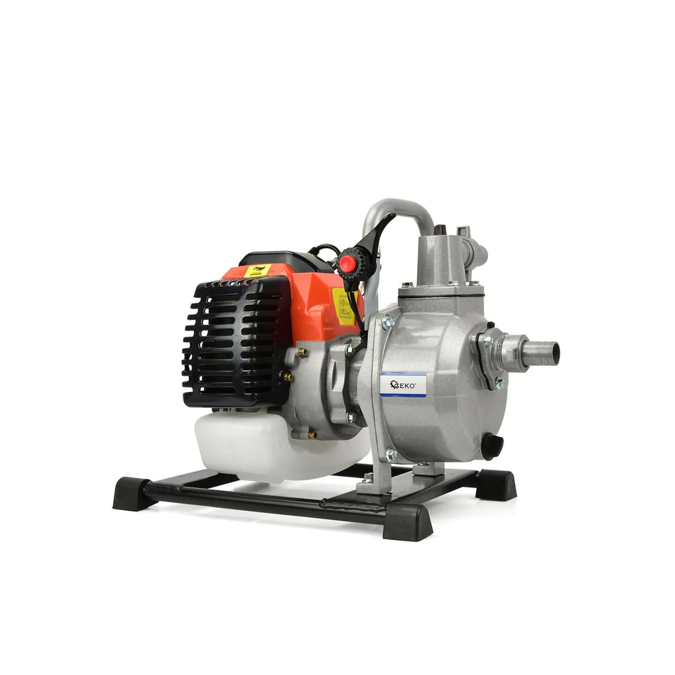 GEKO Benzine waterpomp 3 kW 1" zuig- en drukdiameter