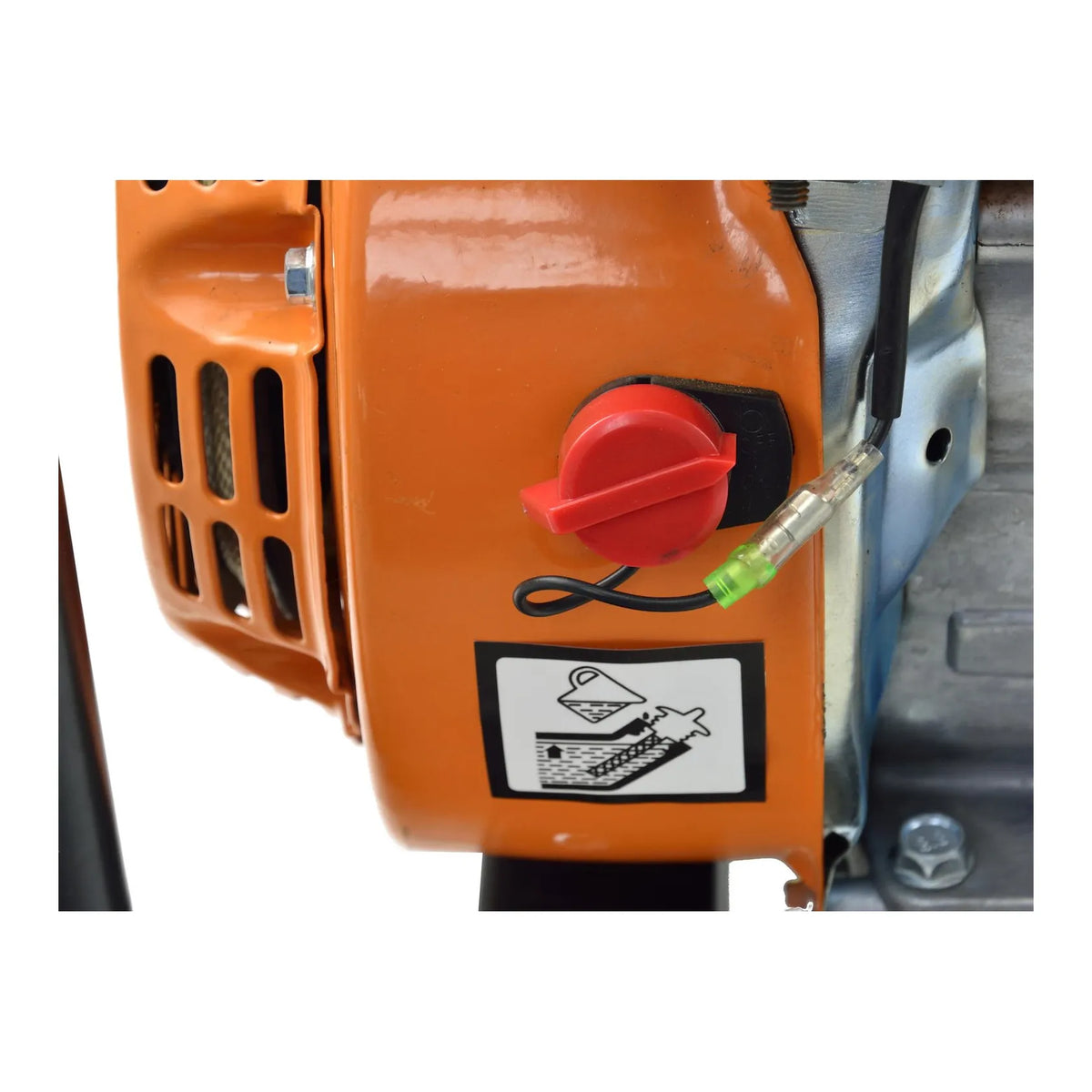 GEKO Benzine waterpomp met 6,5 PK motor 2"