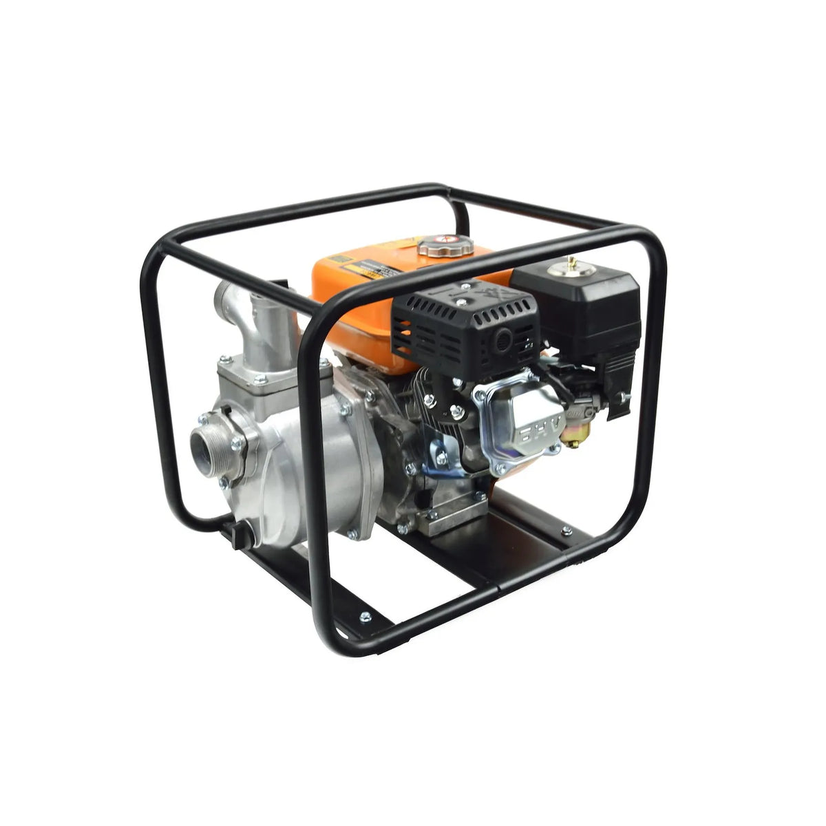 GEKO Benzine waterpomp met 6,5 PK motor 2"