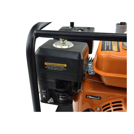 GEKO Benzine waterpomp met 6,5 PK motor 2"