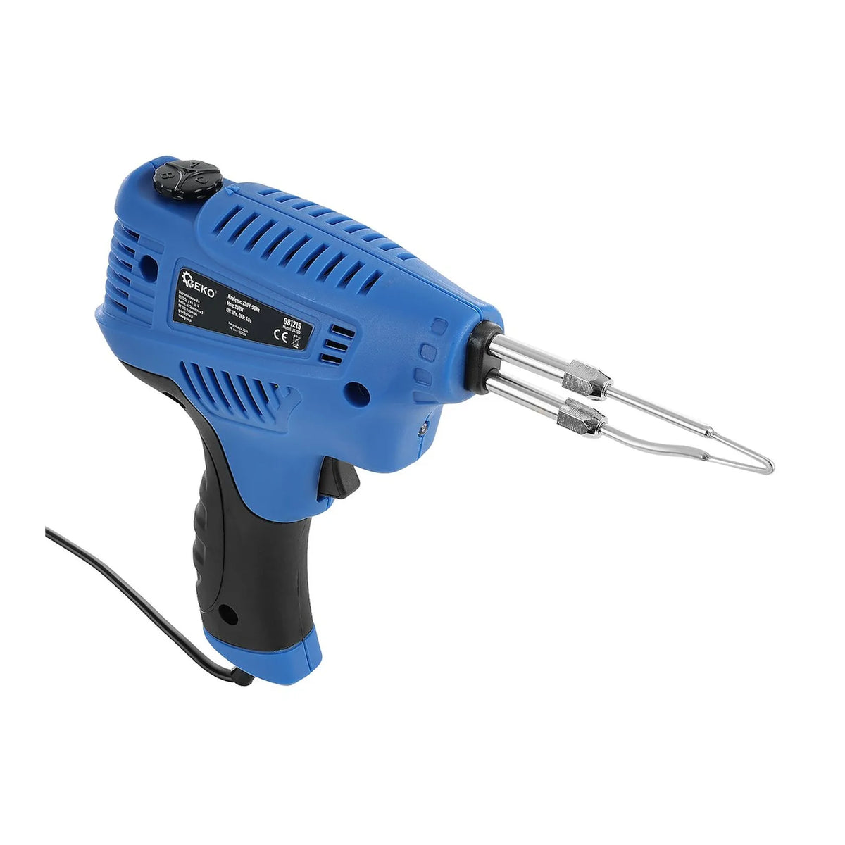 GEKO Soldeerpistool met LED 200W inclusief Koffer
