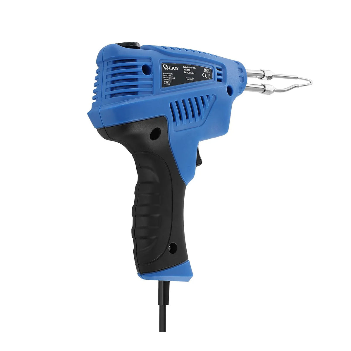 GEKO Soldeerpistool met LED 200W inclusief Koffer