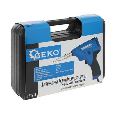 GEKO Soldeerpistool met LED 200W inclusief Koffer